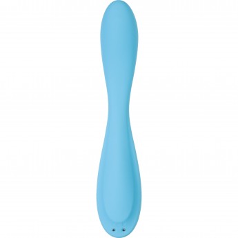 Многофункциональный вибратор для пар SATISFYER G-Spot Flex 4, голубой Многофункциональный вибратор для пар SATISFYER G-Spot Flex 4, голубой