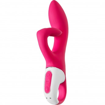 Нереалистичный вибратор SATISFYER Embrace me, силикон, красный Нереалистичный вибратор SATISFYER Embrace me, силикон, красный