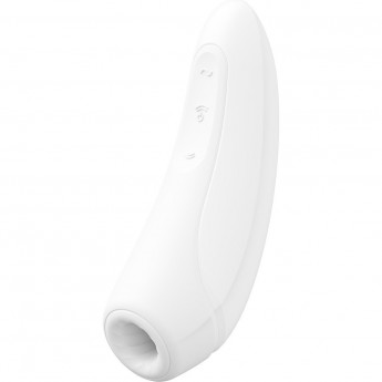 Вибростимулятор вакуум-волновой клиторальный SATISFYER CURVY 1+ WHITE
